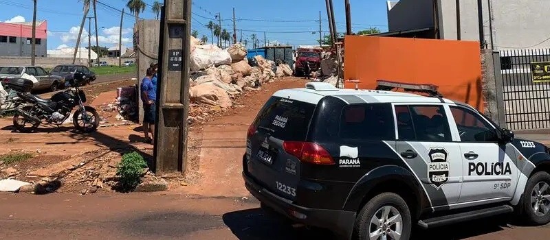 Polícia Civil realiza operação em ferros-velhos de Maringá nesta sexta