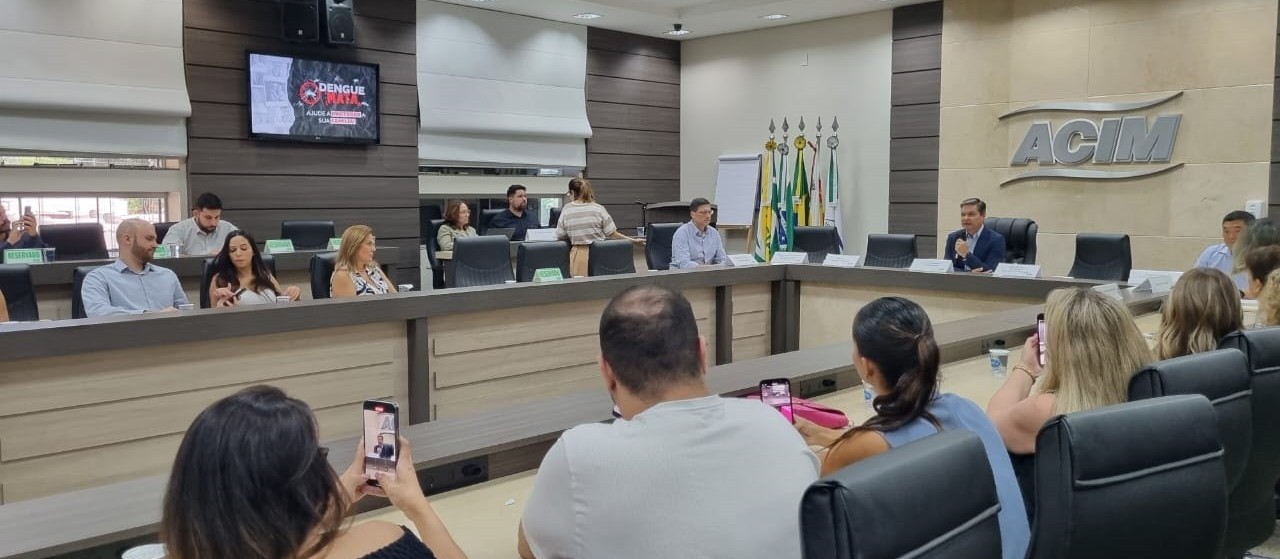 ACIM e outras entidades lançam campanha contra a dengue