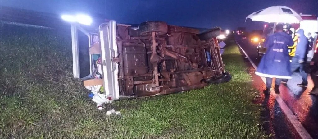 Motorista morre em acidente na PR-317 em Floresta