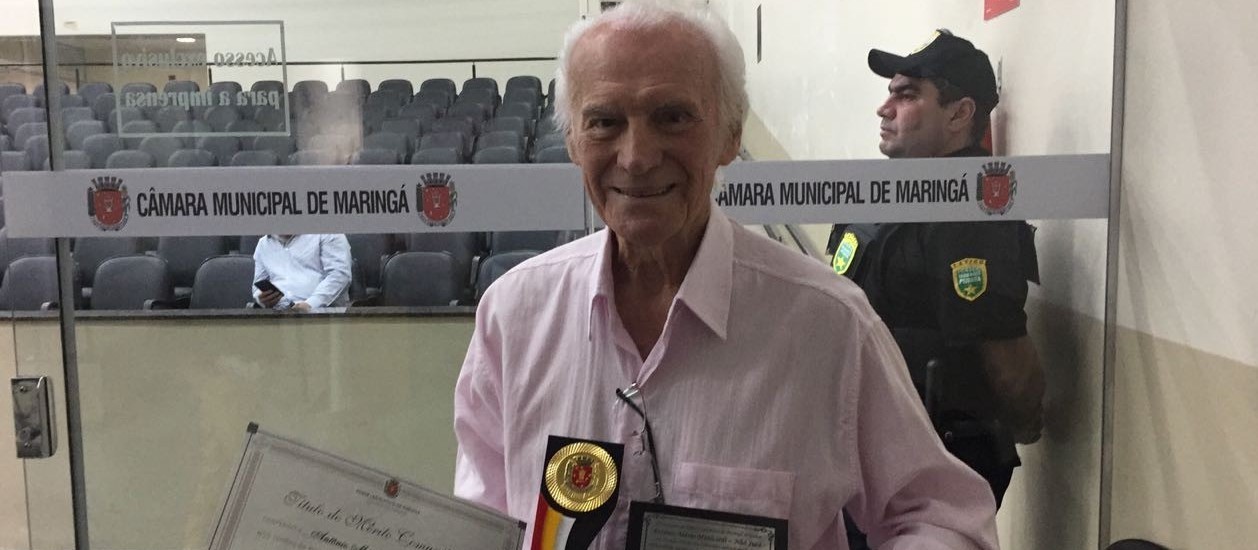 Maringá perde pioneiro e radialista Antonio Mário Manicardi´, o 'Nhô Juca'