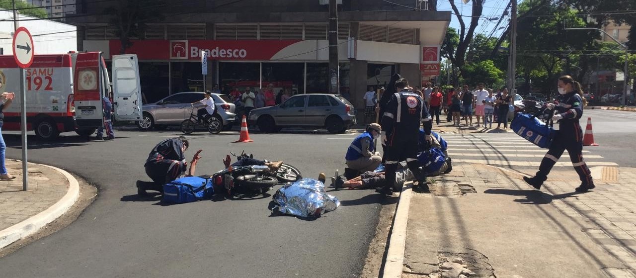 Simulação mostra consequências de um acidente de trânsito