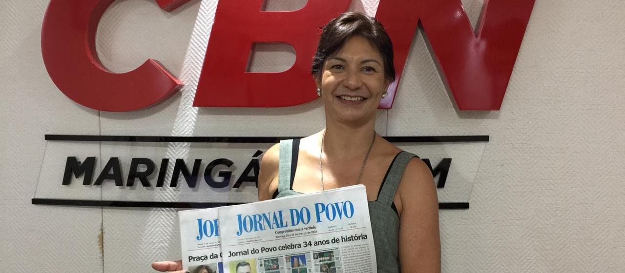 Único jornal impresso diário em circulação em Maringá completa 34 anos