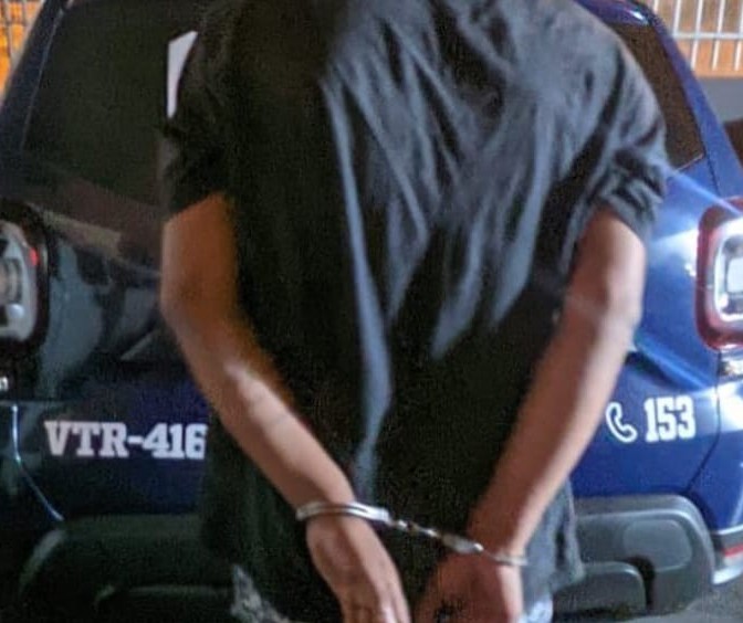 Suspeito de homicídio em Paiçandu é preso; câmeras de segurança registraram o crime