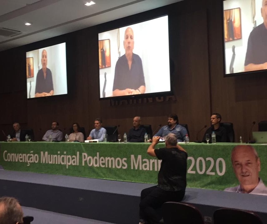 Podemos confirma os candidatos José Luiz Bovo para prefeito e César Moreno para vice