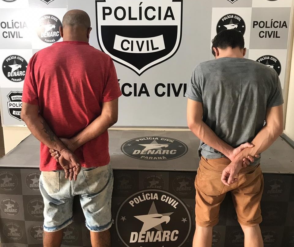 Polícia prende dupla que fazia disque-entrega de drogas em Maringá