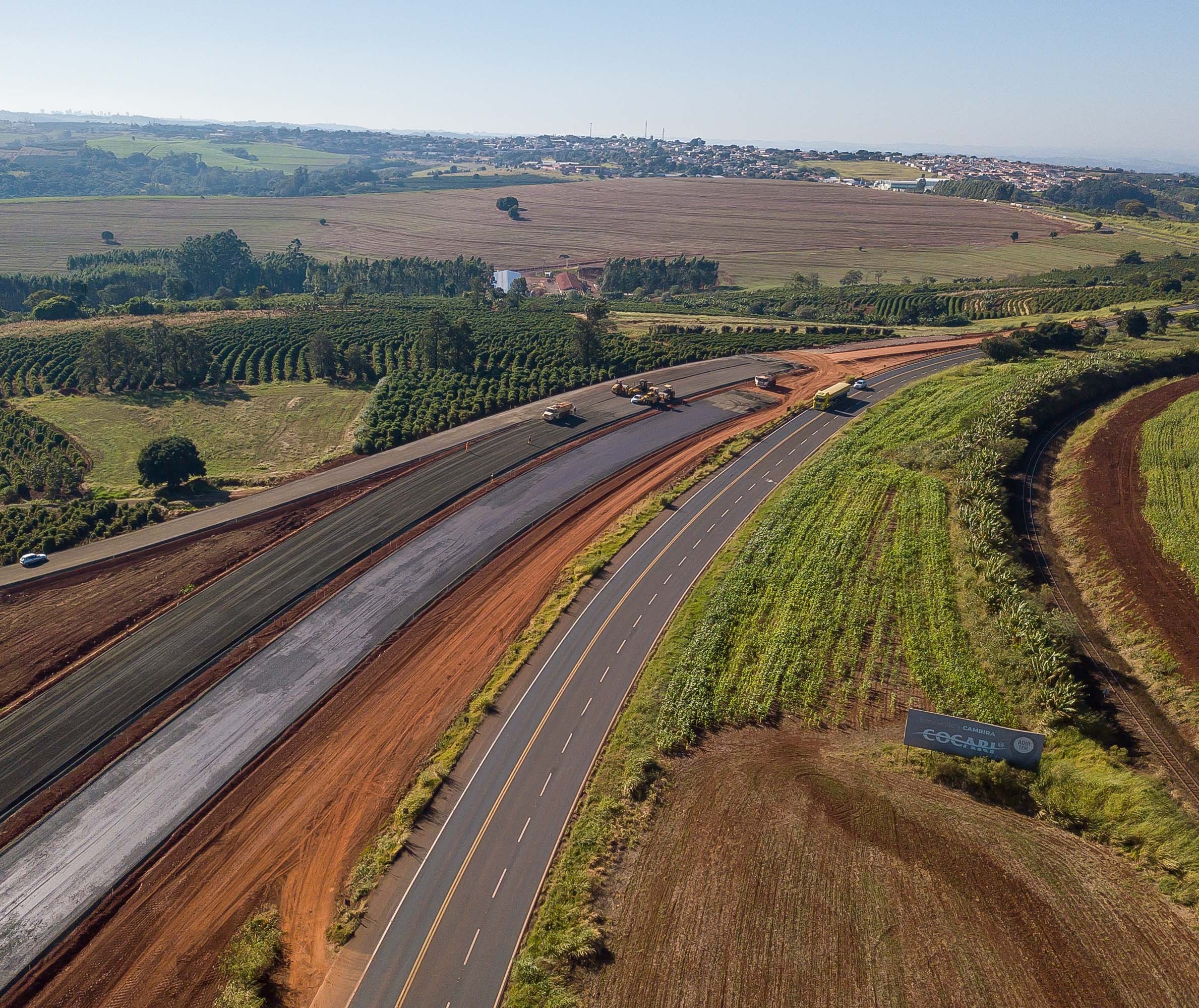 42% da obra do Contorno de Jandaia do Sul já foram concluídos