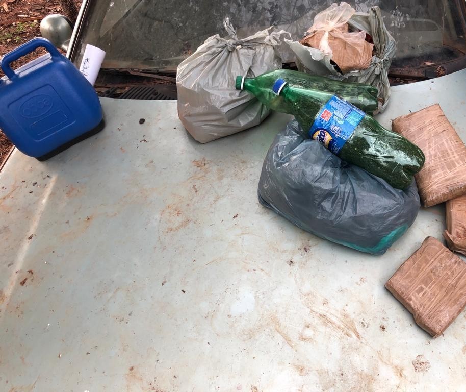 Denarc de Maringá apreende 8 quilos de maconha em sítio