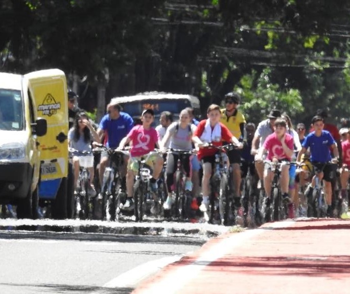 Pedalada contra poliomielite será no entorno do Parque do Ingá