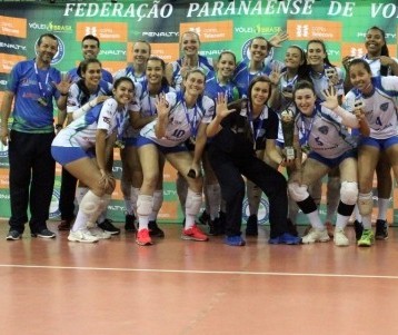 Vôlei feminino de Maringá é campeão estadual