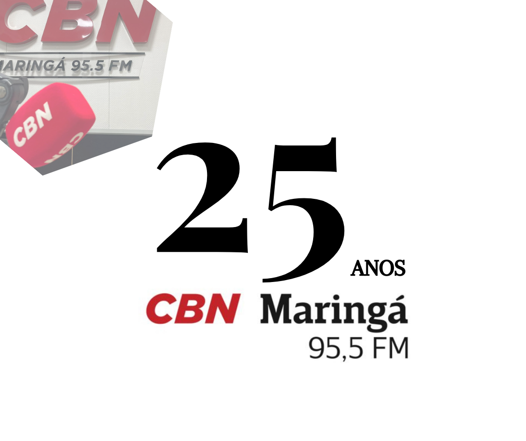 Neste sábado, 14 de outubro, a CBN Maringá completa 25 anos no ar