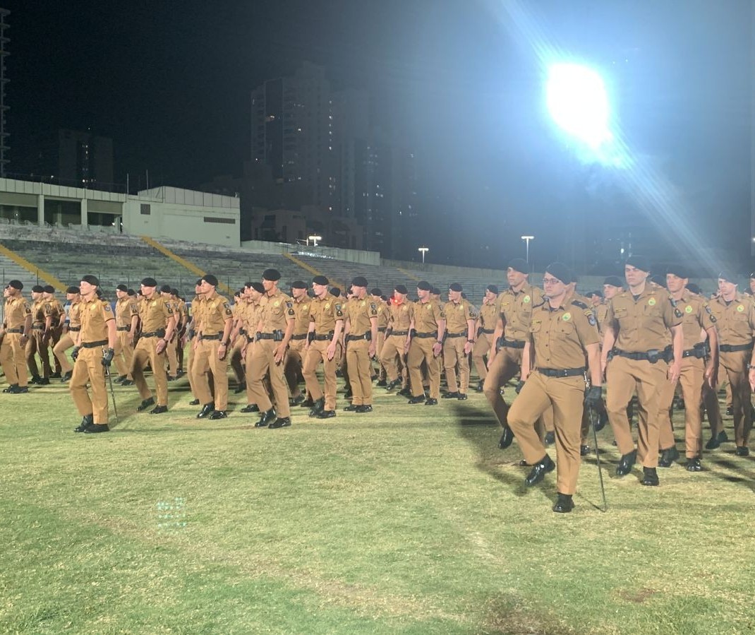 352 novos policiais militares se formam para atuação no noroeste do Paraná