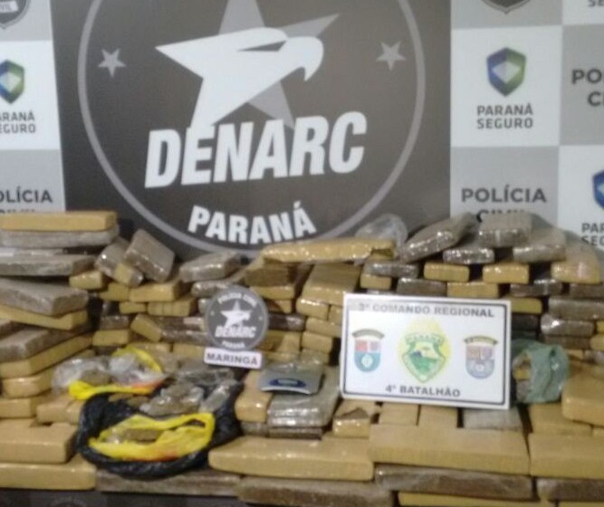 Denarc apreendeu mais cocaína e drogas de baladas em 2018 em Maringá