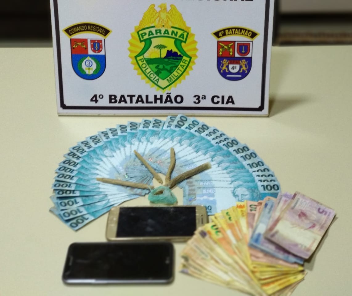 PM flagra casal com mais de 30 cédulas falsas de R$ 100