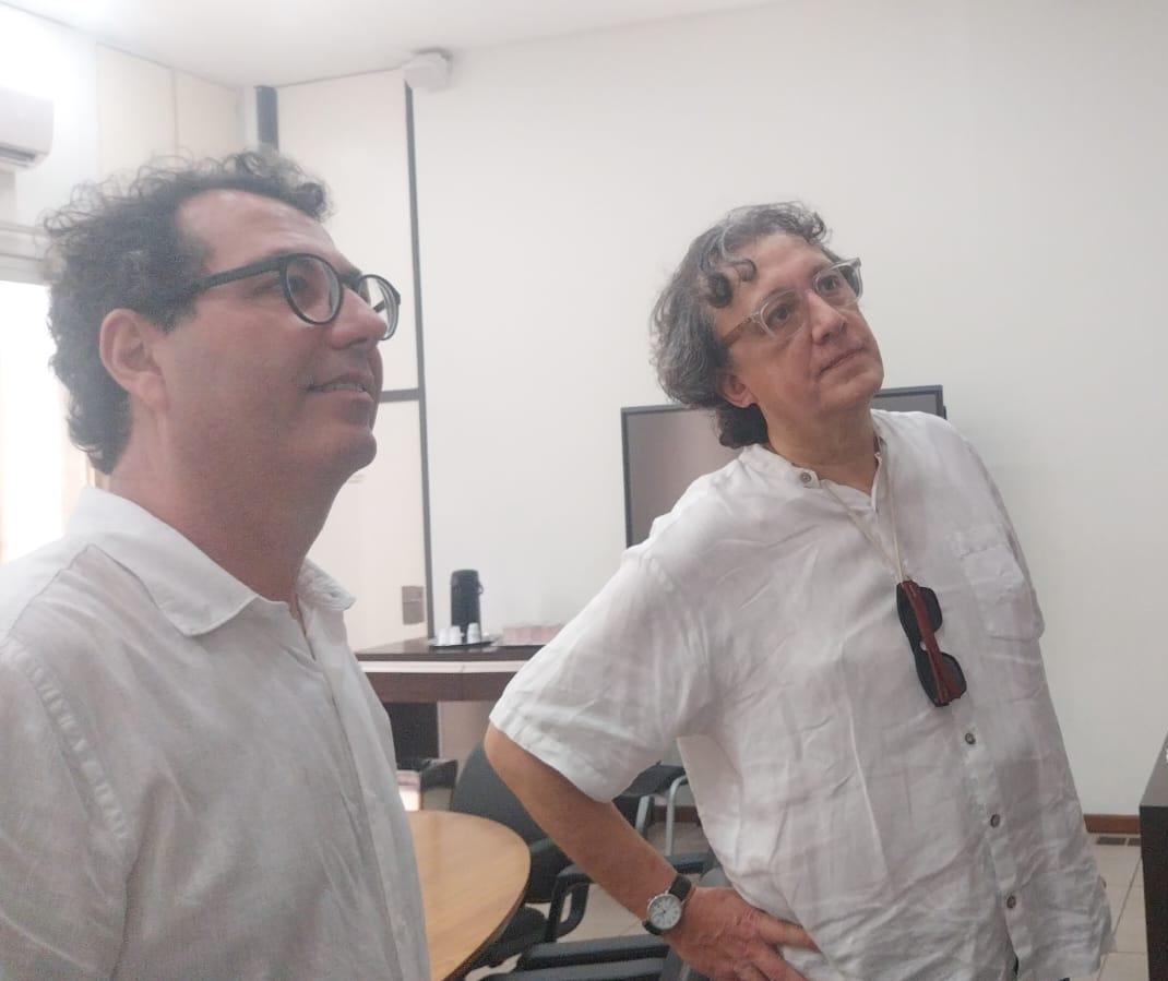 Arquiteto que está projetando filial do Pompidou visita Maringá