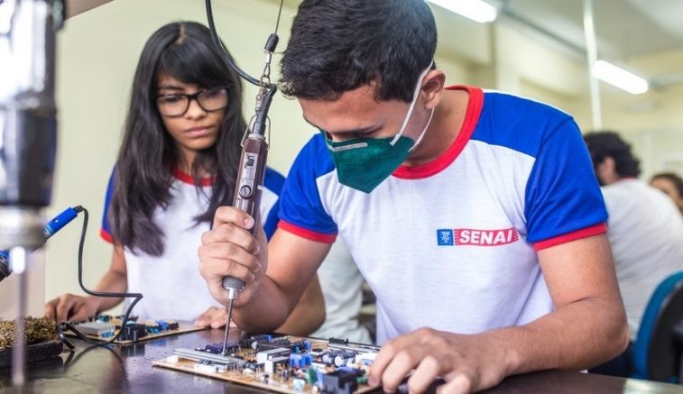 Senai tem 7 mil vagas em cursos técnicos para o primeiro trimestre de 2021