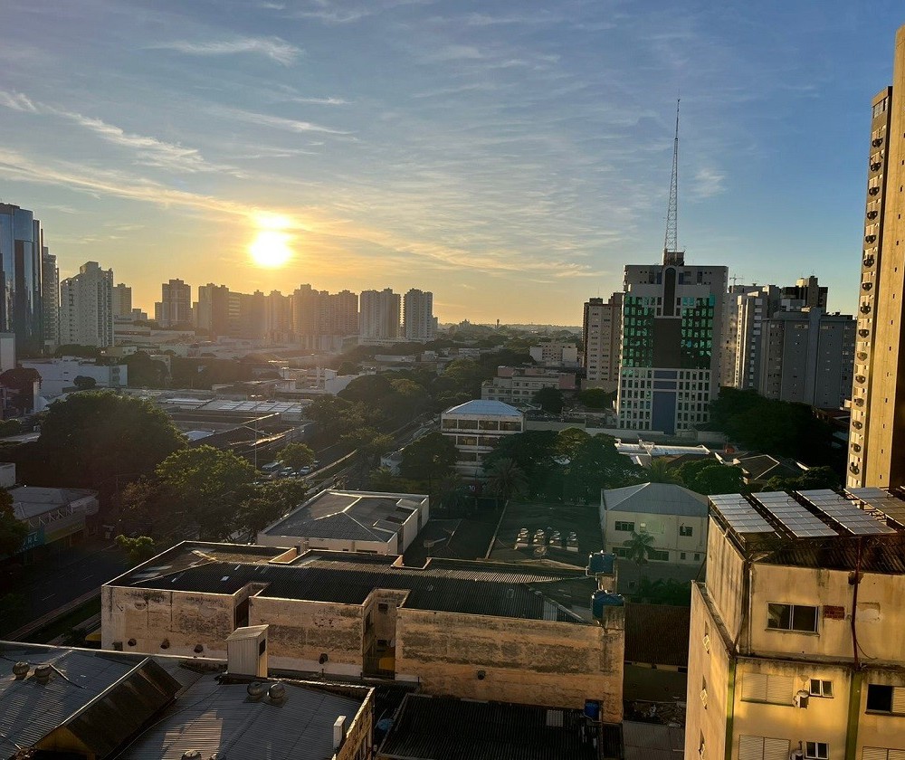 Mínima de 13ºC nesta sexta-feira (02) em Maringá