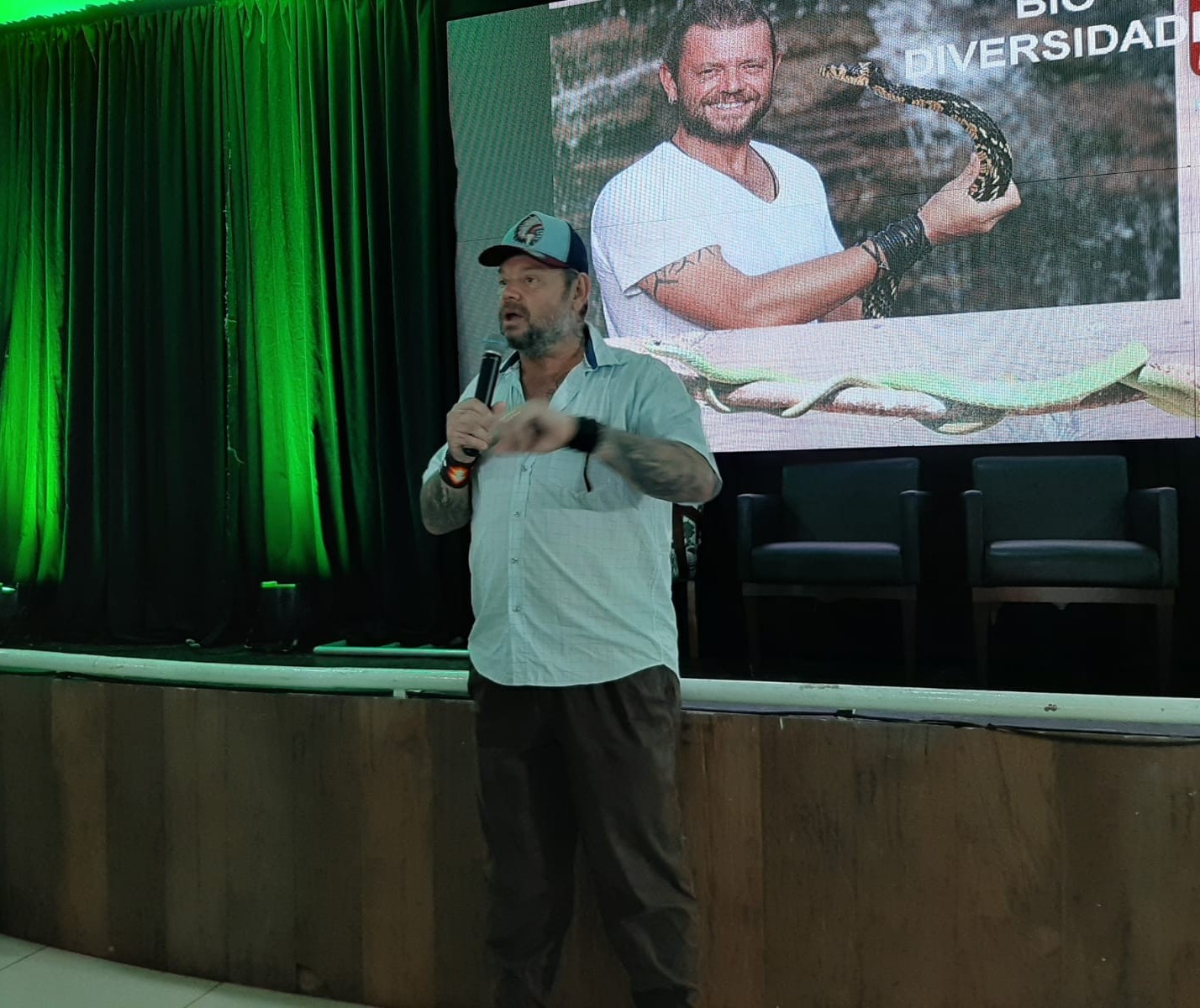 Richard Rasmussen realiza palestra na Expoingá