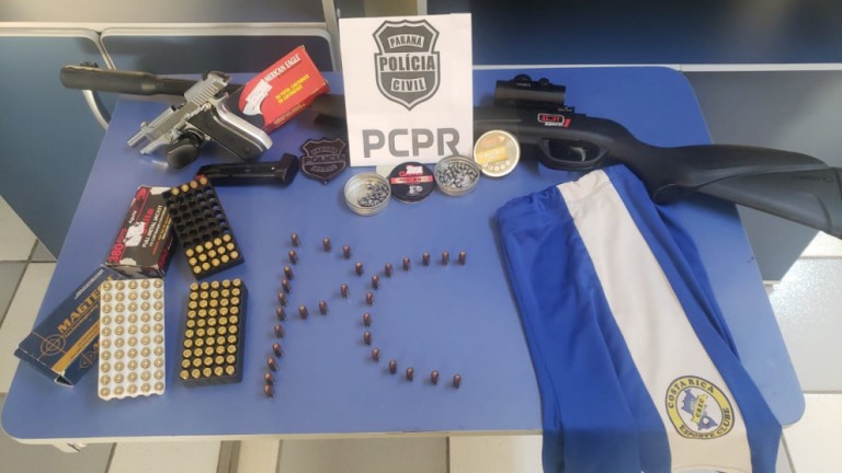 Polícia cumpre mandado de busca em casa de suspeito de atirar em cão
