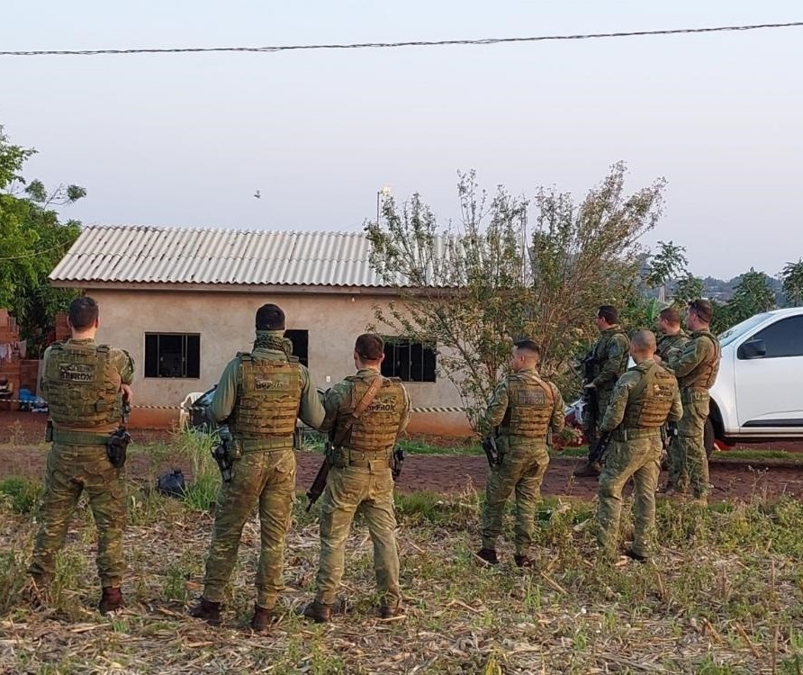 Confronto com a polícia deixa cinco homens mortos em Santa Helena