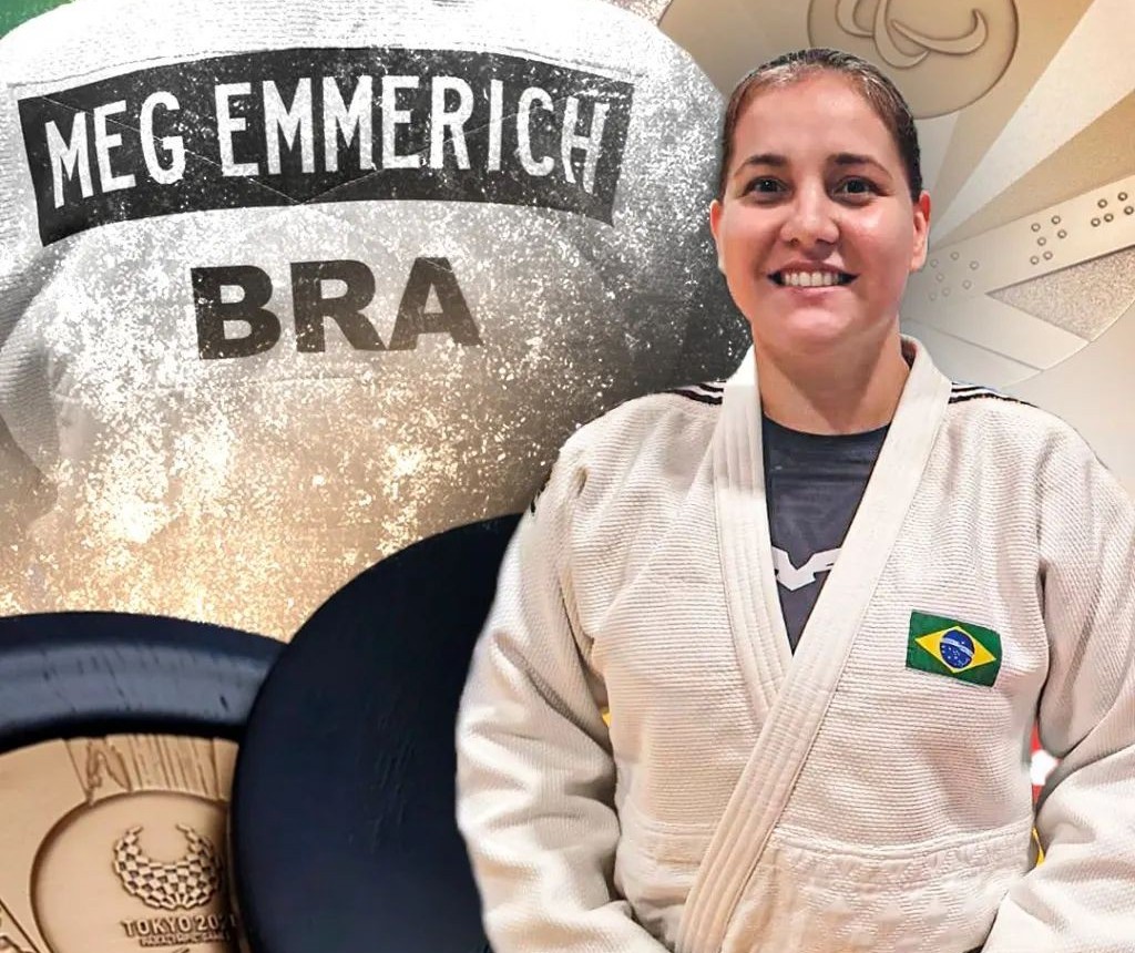 Medalhista olímpica, Meg Emmerich, de Maringá, vai disputar mundial de judô paralímpico