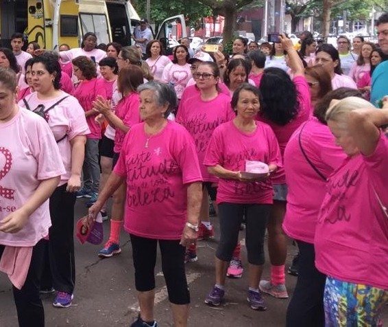 Caminhada para lembrar prevenção