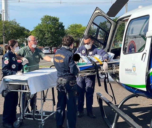 Criança de 2 anos é atropelada por van do transporte escolar em Marialva