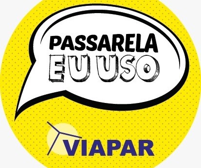 Viapar orienta pedestres sobre travessia segura