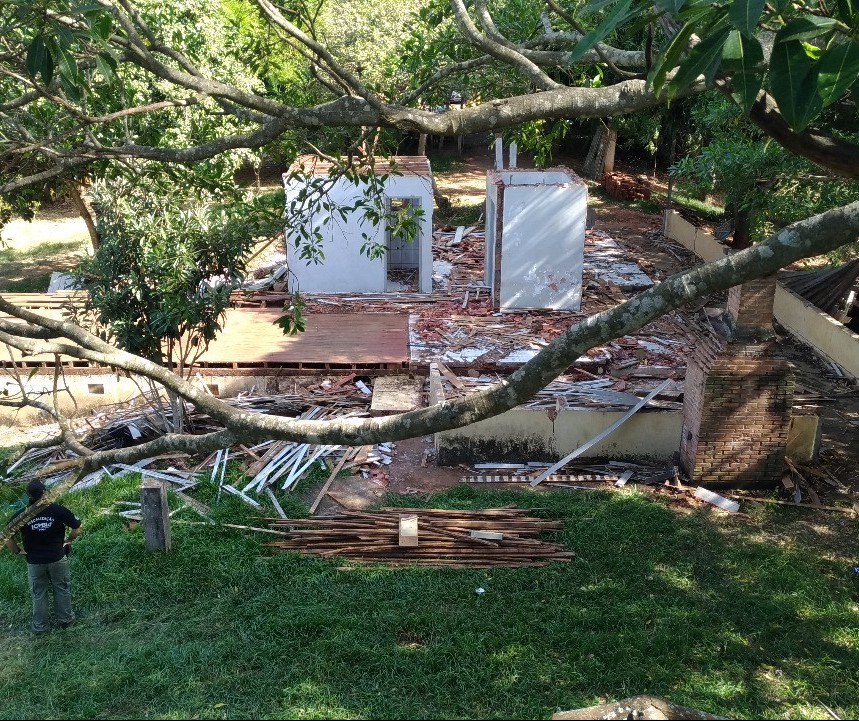 270 casas em Ilha Grande e às margens do Rio Paraná foram demolidas desde 2014