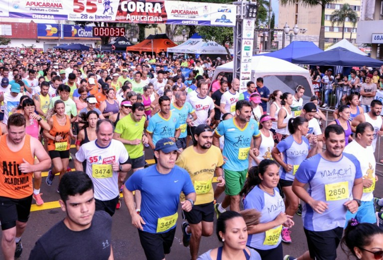 Tradicional corrida de Apucarana já tem mais de 2,9 mil inscritos