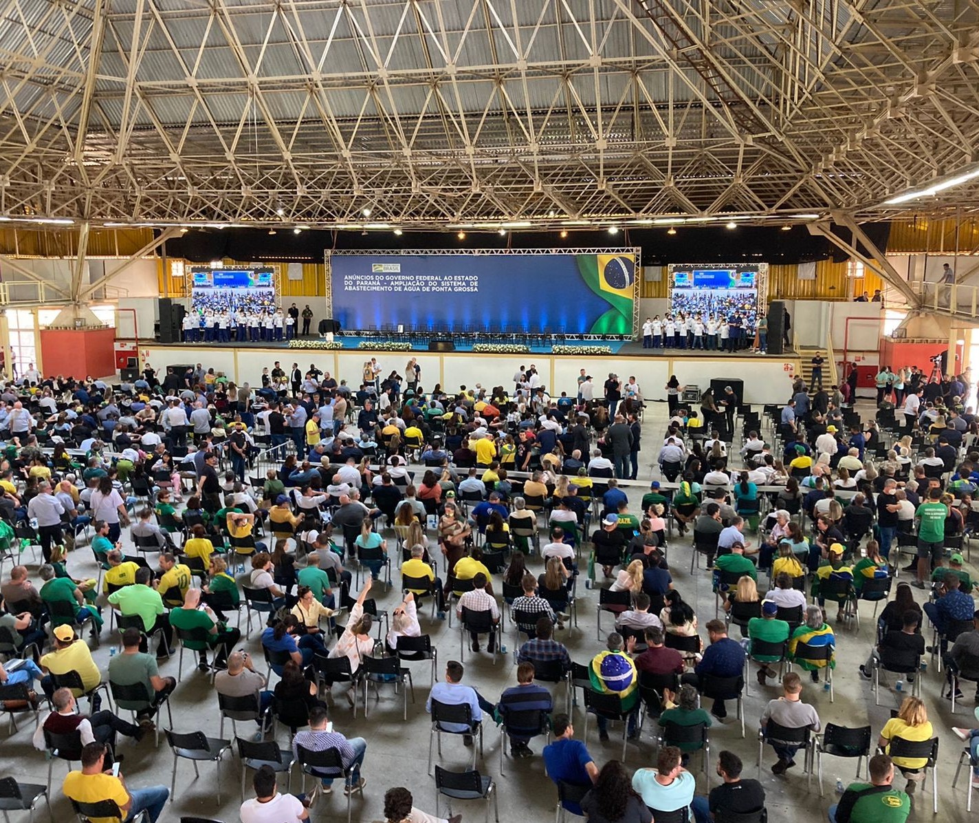 Presidente Jair Bolsonaro é esperado para evento em Ponta Grossa