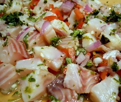 Prato peruano que é sucesso no mundo todo: ceviche