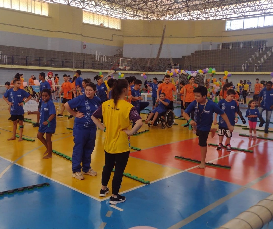 Festival Paralímpico promove inclusão de crianças e adolescentes por meio do esporte e recreação