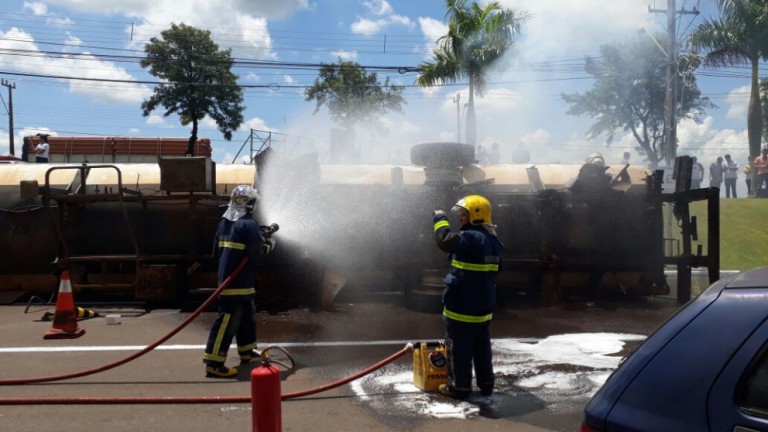 Sete feridos e um morto, em acidente simulado