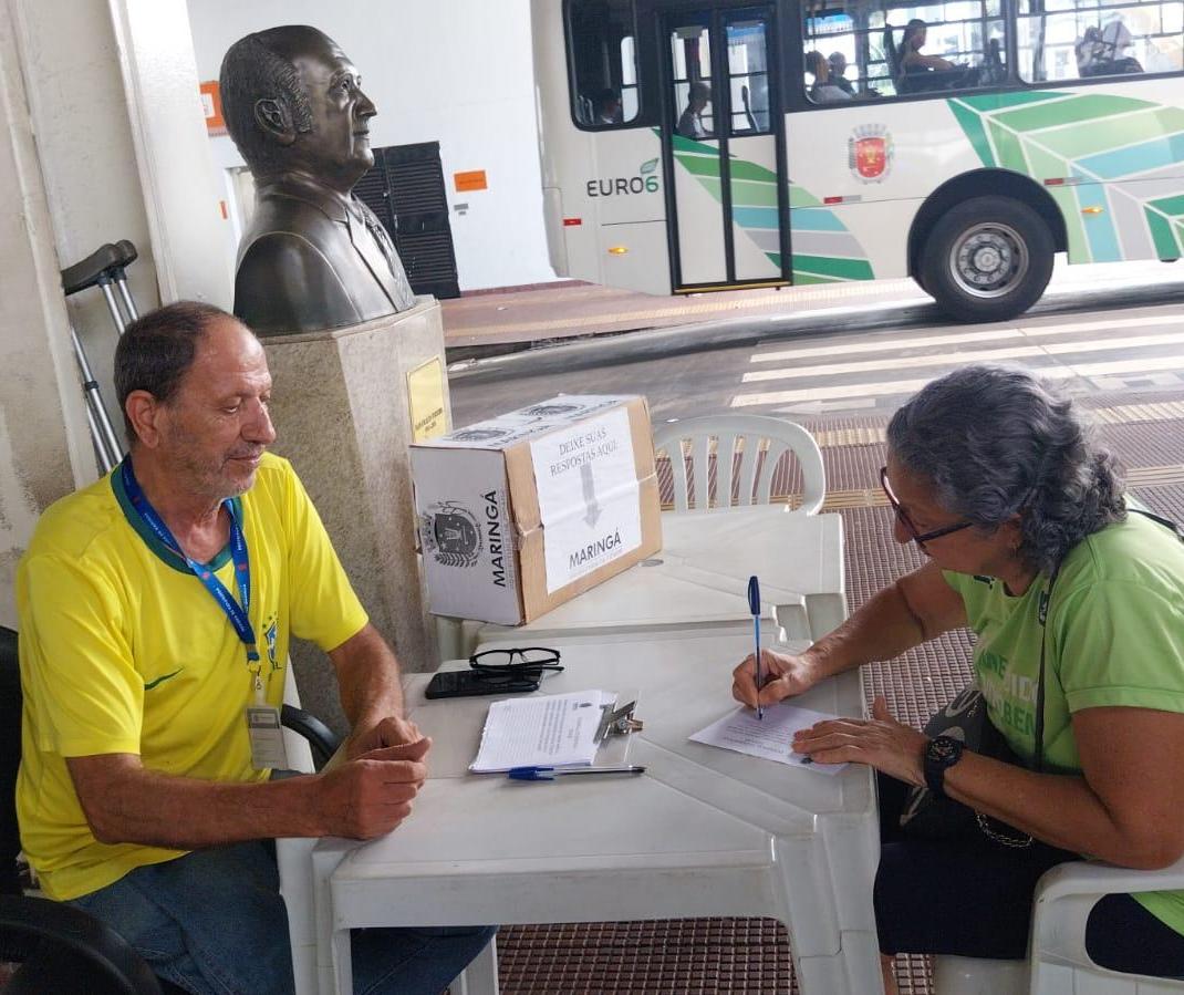 Semob realiza pesquisa de satisfação entre usuários do transporte coletivo