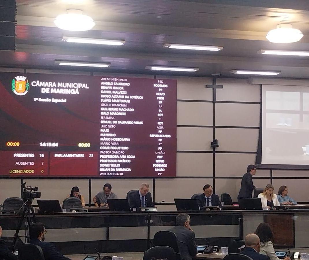 Vereadores elegem presidentes e membros das comissões permanentes