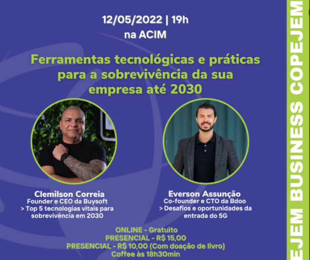 Copejem promove debate sobre ferramentas tecnológicas e práticas de sobrevivência da empresa