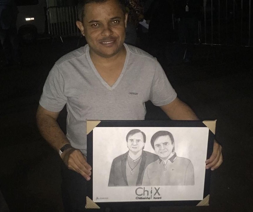 Fãs de Chitãozinho e Xororó estavam ansiosos pelo show