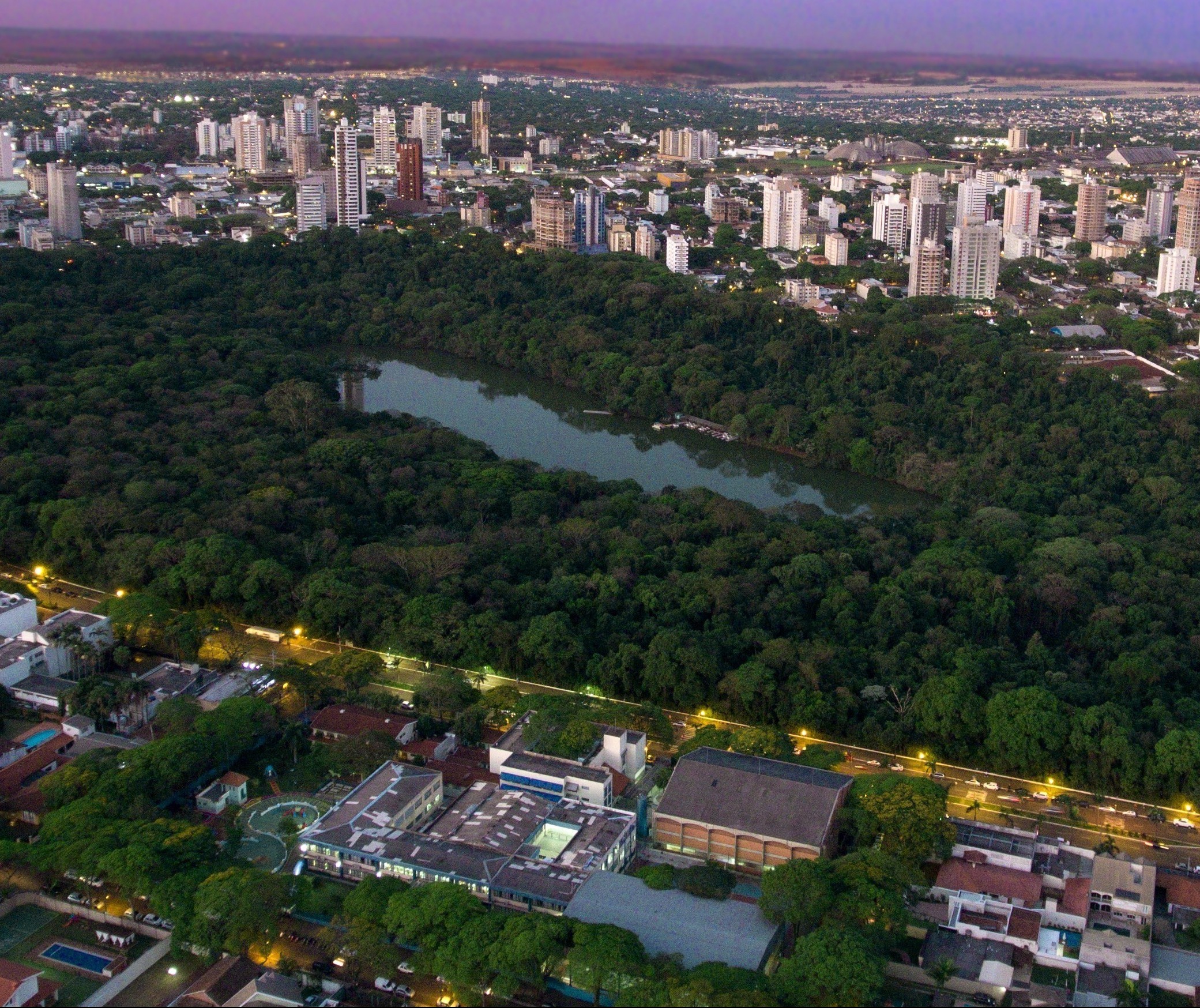 Poços artesianos não são causa direta da seca do lago do Parque do Ingá