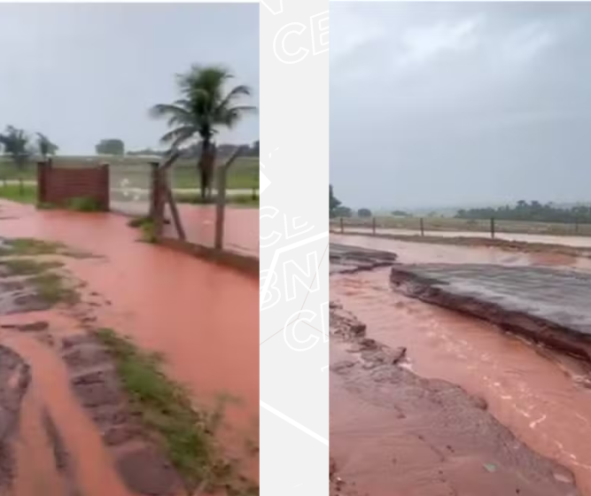 Paranavaí registra volume histórico de chuva e adia show de aniversário