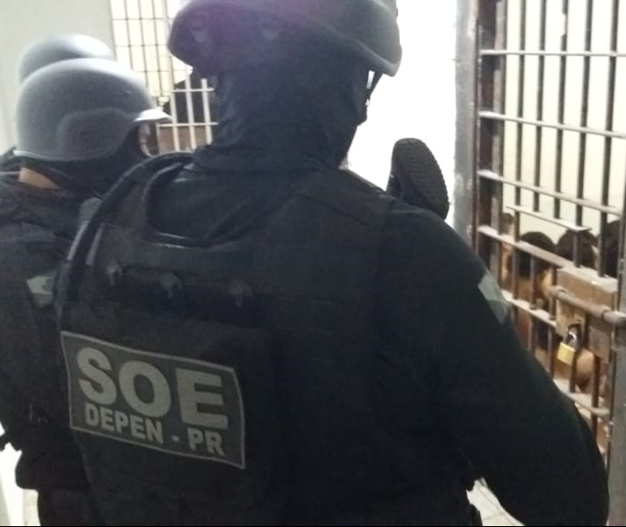 SOE de Maringá contém motim na cadeia de Cianorte