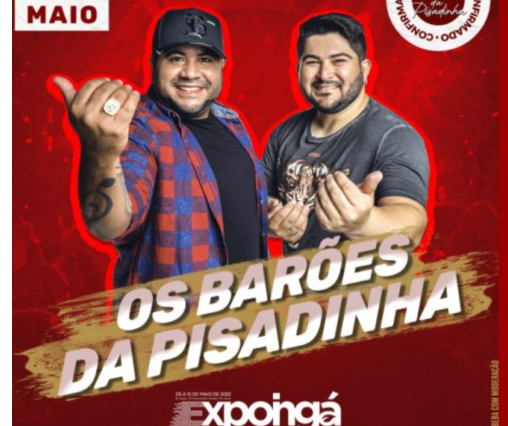 Show inédito dos Barões da Pisadinha em Maringá