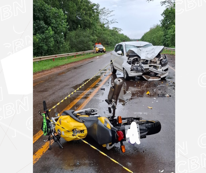 Motociclista morre em acidente na PR-492
