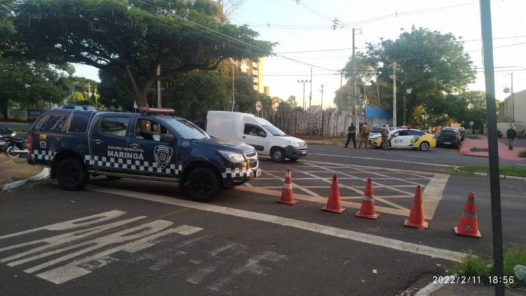 Motocicleta é apreendida em Maringá com R$ 48 mil em débitos.