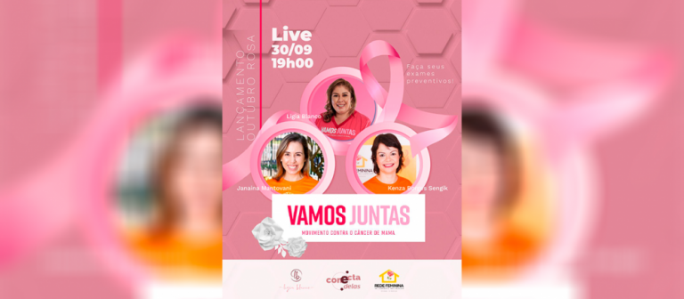 Live abre campanha de conscientização do Outubro Rosa