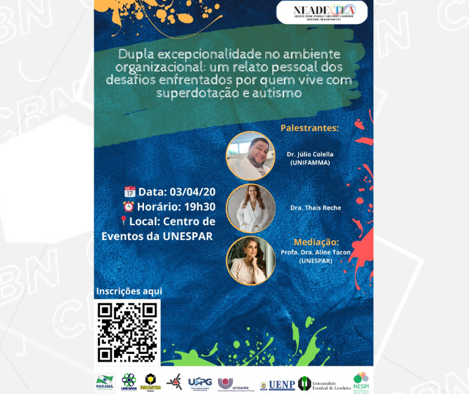 Evento debate a superdotação e o autismo