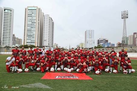 Maringá Pyros precisa vencer para continuar na Liga Nacional de Futebol Americano