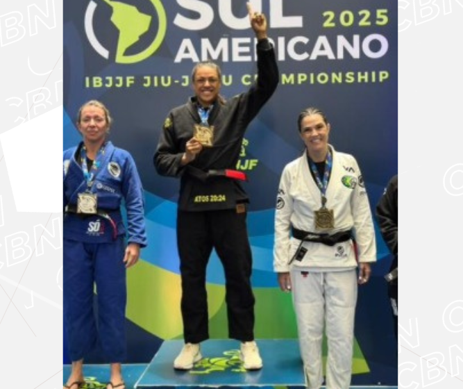 Atleta maringaense conquista 6º título sul-americano de jiu-jitsu