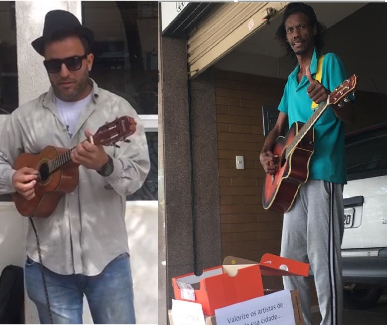 Músicos de rua ganham as calçadas de Maringá