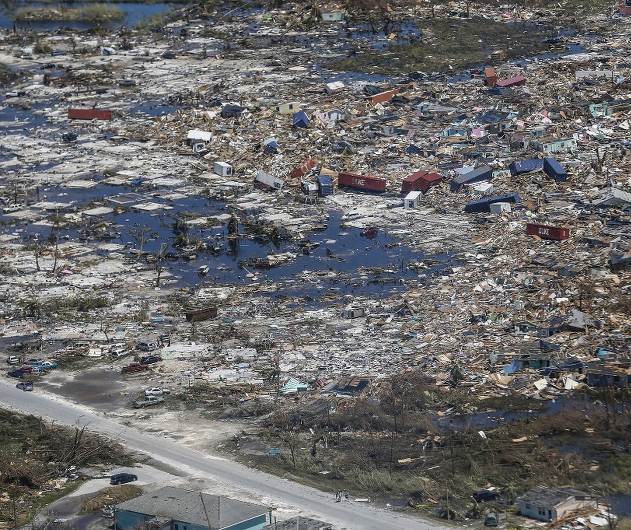 Os impactos do furacão Dorian nas Bahamas