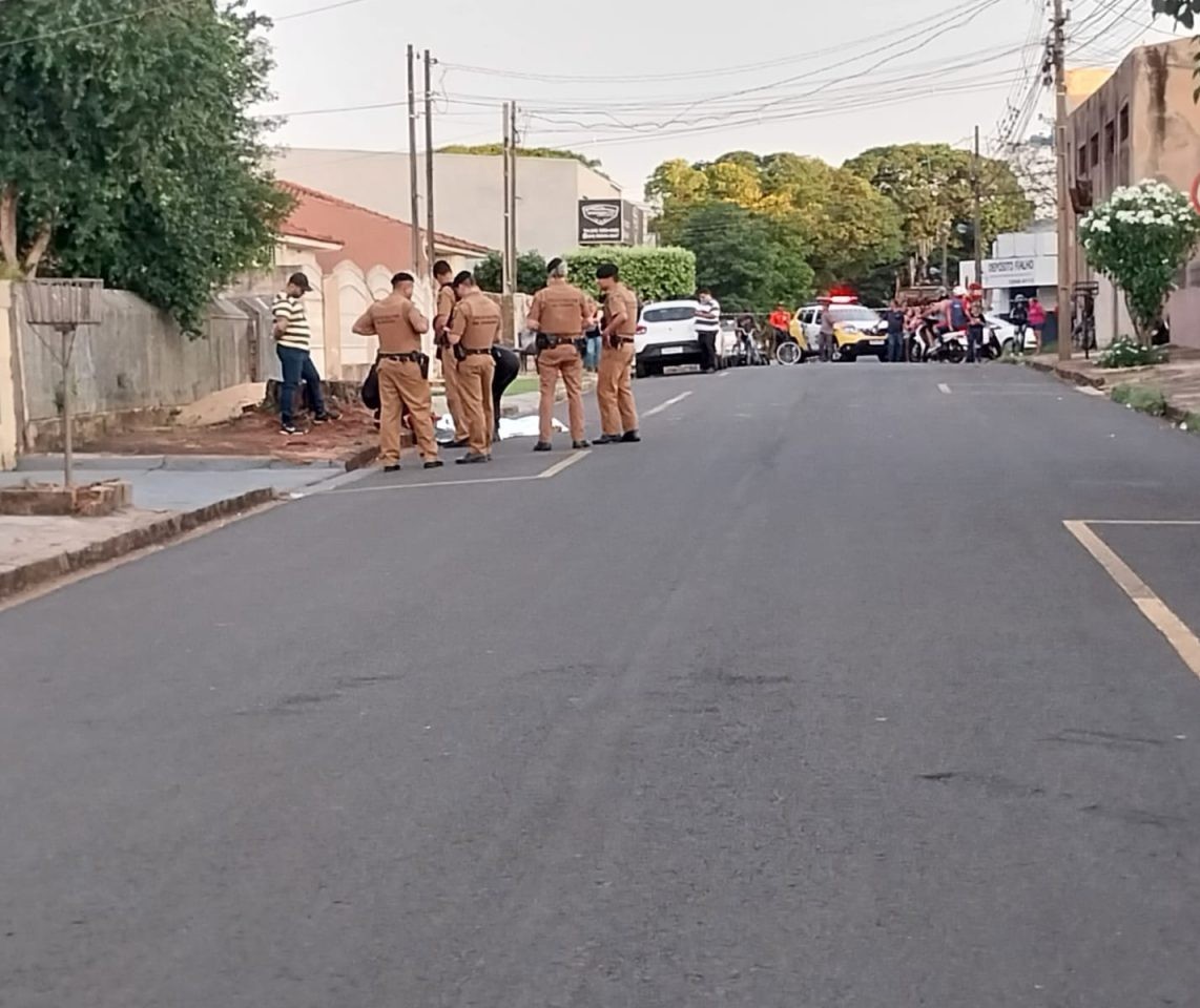 Rapaz é morto com vários tiros em Maringá